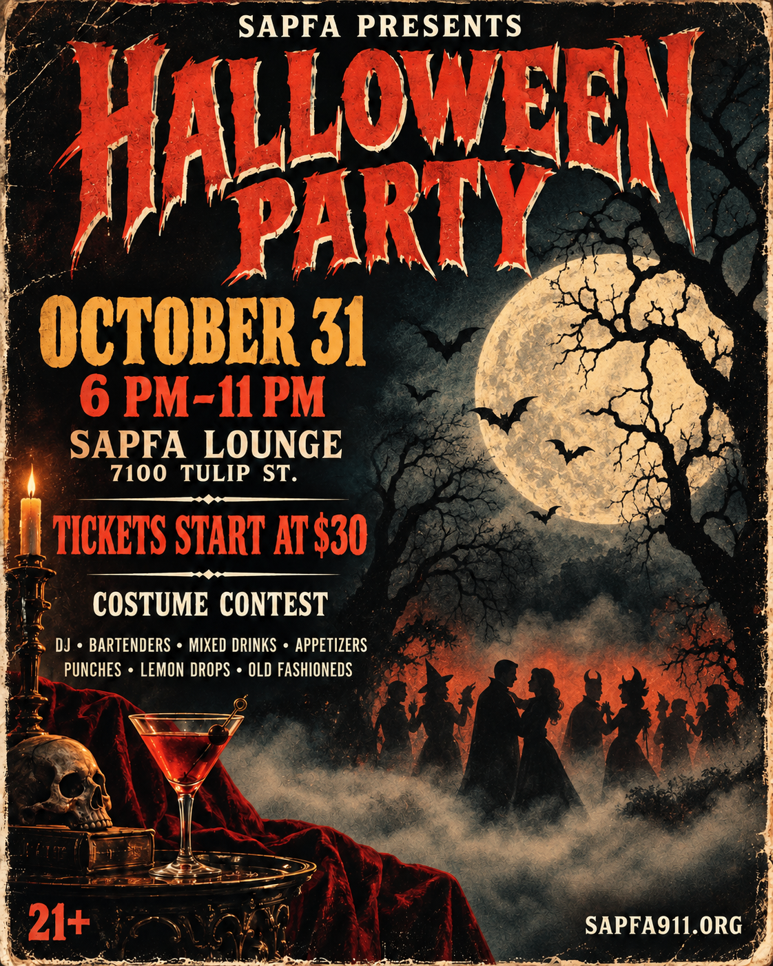 SAPFA Halloween Party 2026