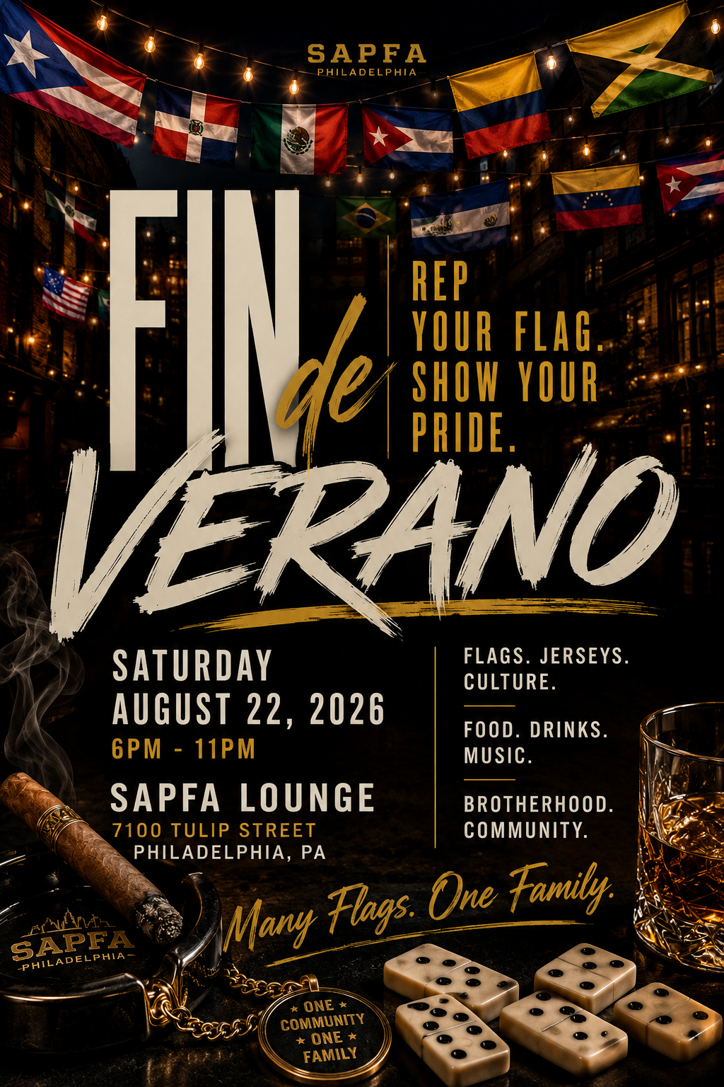 Fin de Verano — Rep Your Flag, Show Your Pride